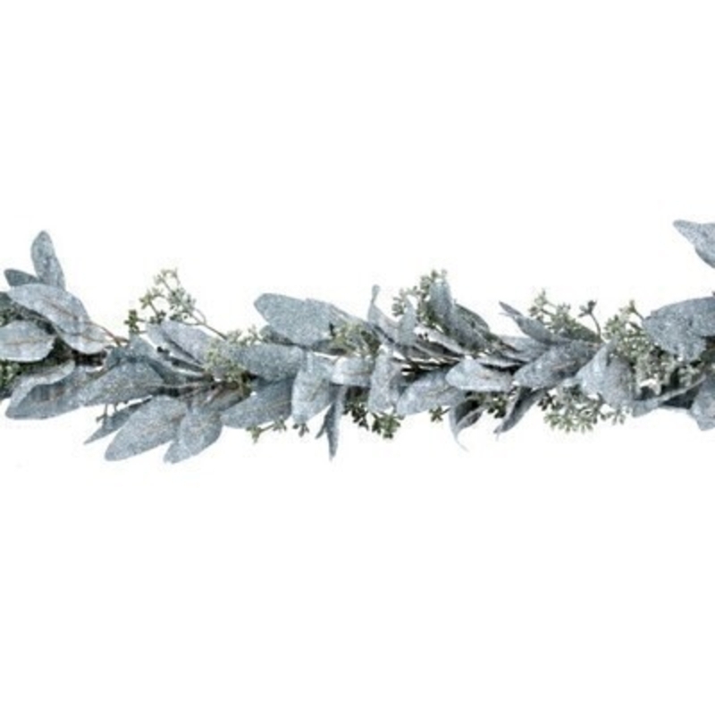 Frosted Eucalyptus Garland Gisela Graham